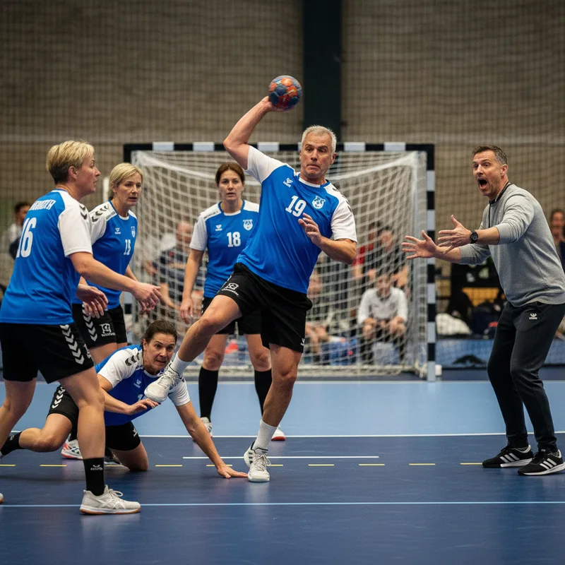 Entraînement handball senior : séances types et exercices terrain