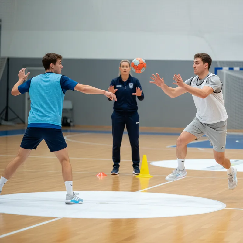 Séance d'entraînement handball : structure, exercices et progressions